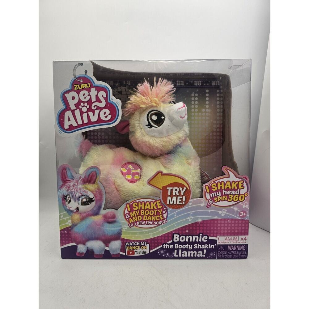 Bonnie The Rainbow Booty Electronic Shakin Dancing Llama Toy Brand New